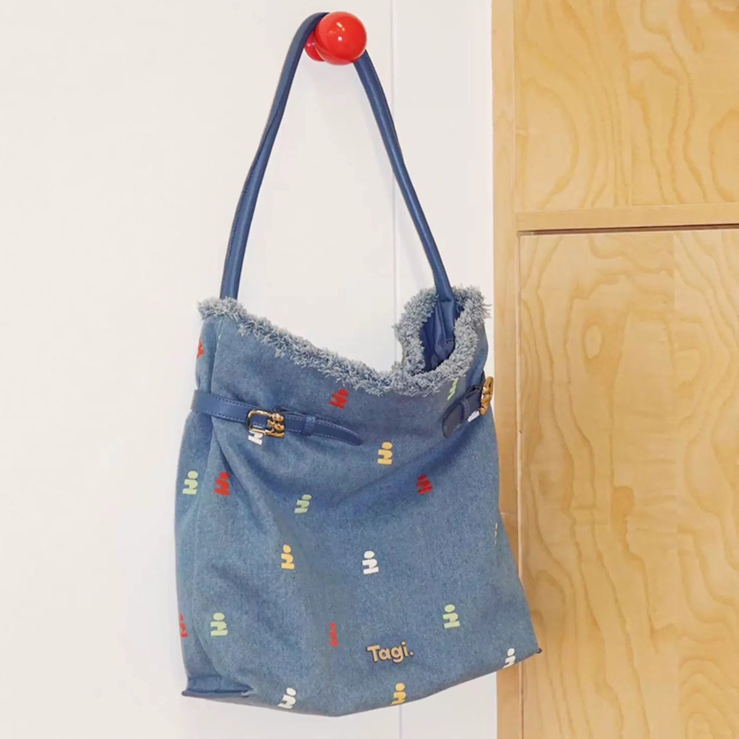 Tagi.包2025新款想象吸管包帆布大容量复古通勤托特手提单肩女包,淘宝优惠券,粉丝福利购,淘宝优惠卷