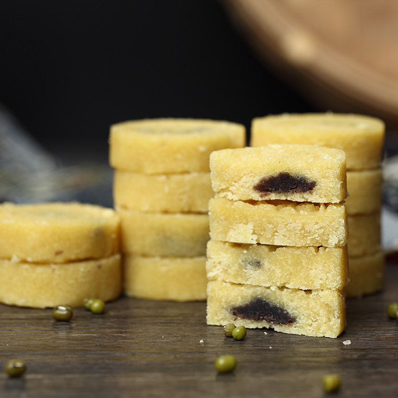 无蛋奶过敏樟林绿豆糕 手工绿豆冰糕休闲食品老式小吃点心茶点