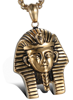 2023欧美时尚复古项链男士埃及法