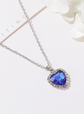 跨境热卖饰品泰坦尼克号水晶宝石