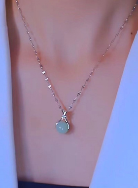 爆款简约福袋项链女小众设计感仿