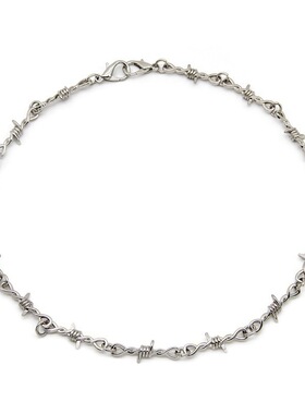 wish跨境小铁荆棘嘻哈哥特式欧美