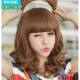 Wig for women with long curly hair and big waves. Middle-aged and elderly mothers have real hair. The whole wig set is natural, realistic and fluffy.