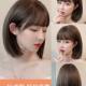 Japanese girl wig bobo fluffy natural eyebrows