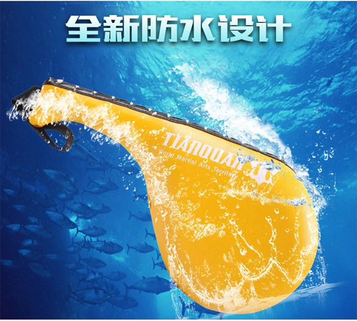 天拳成人儿童跆拳道脚靶训练靶子鸡腿靶手靶双叶靶脚板脚把踢靶 - 图0