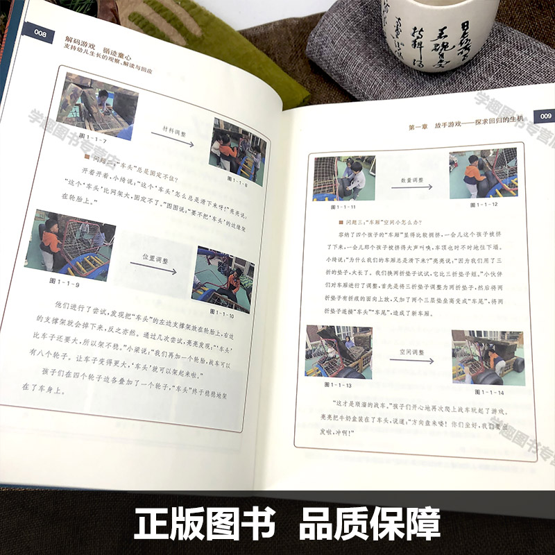 解码游戏 循迹童心 支持幼儿生长的观察 解读与回应 叶蕴 学前教育游戏课教学研究 放手游戏 学会观察 解密行为 回应游戏