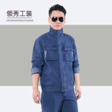 Спортивный ковбойский рабочая одежда набор мужской сварщики чистый хлопок -устойчивый