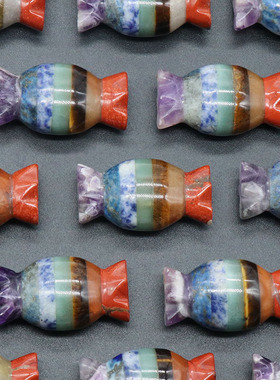 chakracandy糖果天然七彩石糖果