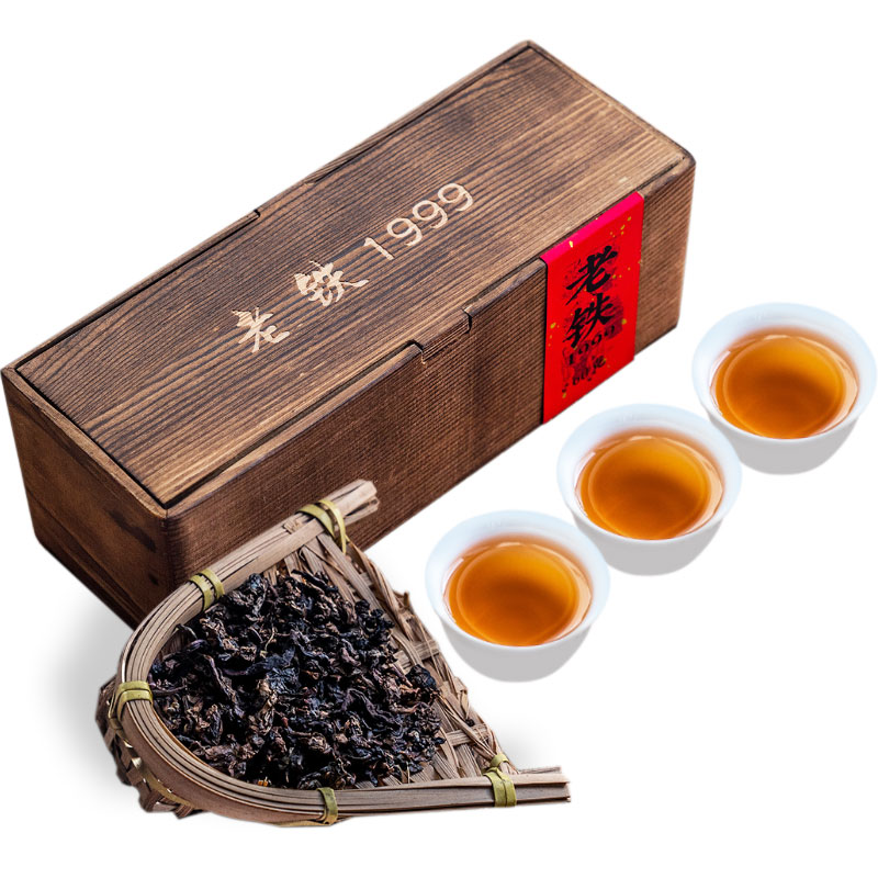 五虎茶叶旗舰店五虎安溪铁观音乌龙茶特级陈年铁观音小包装浓香型正味老铁19993