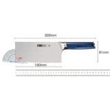 张小泉 Кухонный нож Home Ultra -Быстрый и острый кухонный шеф -повар посвящен высоким уровнем 9 хрома из нержавеющей стали Несвязанный срезанный инструмент