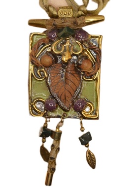 中古首饰 Linda 北美部落珠宝夸张陶瓷项链  轻奢小众 不退换