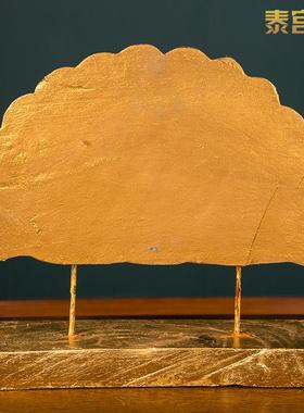 装饰桌面玄关摆件泰国孔雀摆件