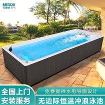 Villa Surf Swimming Pool Home No Side Smart Massage Building Top Swimming Pool Thermostatic Heater Oversized Bath thermostatic