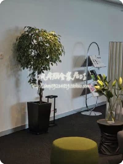 包邮！仿真植物造型树 榕树球 球形榕树 定制酒店展厅造型装饰树 - 图3