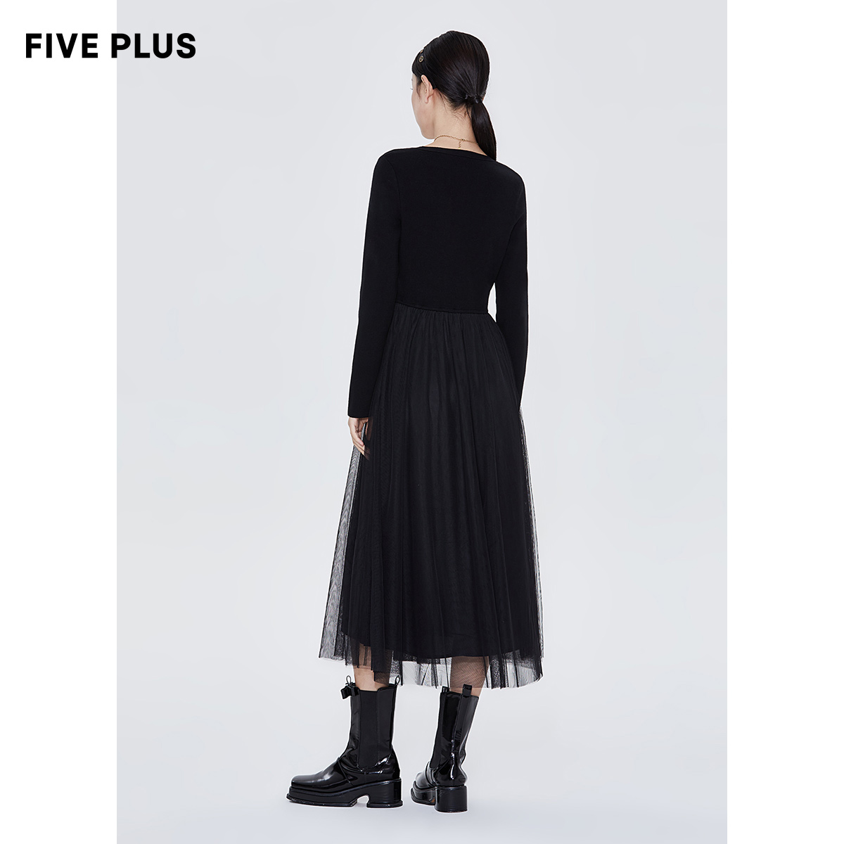 five plus2021新款女秋装女连衣裙 FIVE PLUS连衣裙