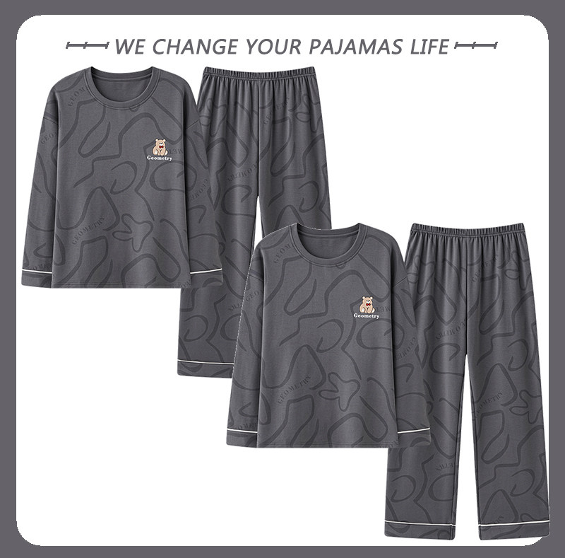 高级感情侣睡衣春秋季2025新款纯棉长袖冬天男女士家居服两件套装,淘宝优惠券,粉丝福利购,淘宝优惠卷