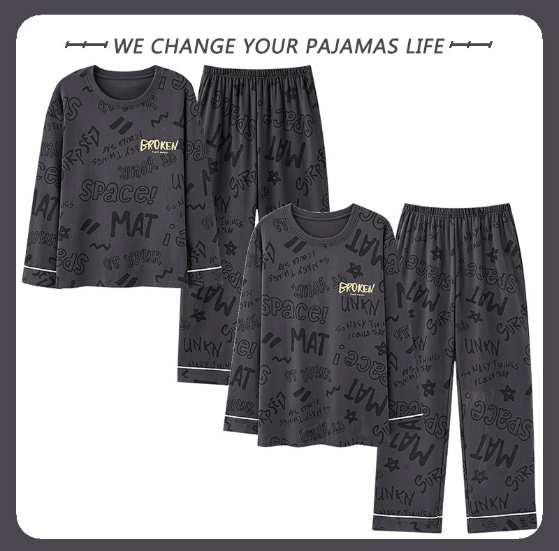 高级感情侣睡衣春秋季2025新款纯棉长袖冬天男女士家居服两件套装,淘宝优惠券,粉丝福利购,淘宝优惠卷