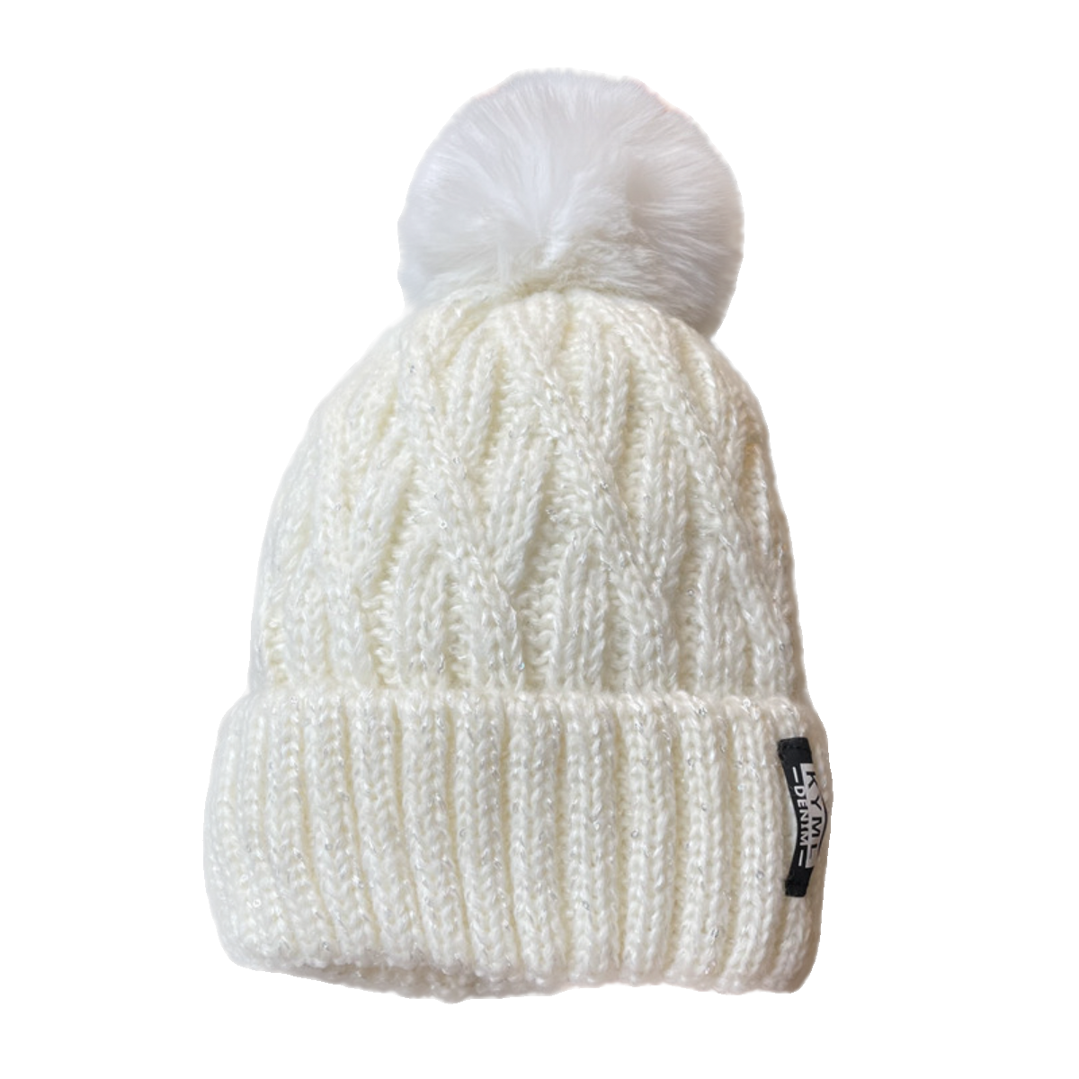 毛线帽子女秋冬季2026新款亮片毛球针织帽加绒加厚骑车保暖套头帽,淘宝优惠券,粉丝福利购,淘宝优惠卷