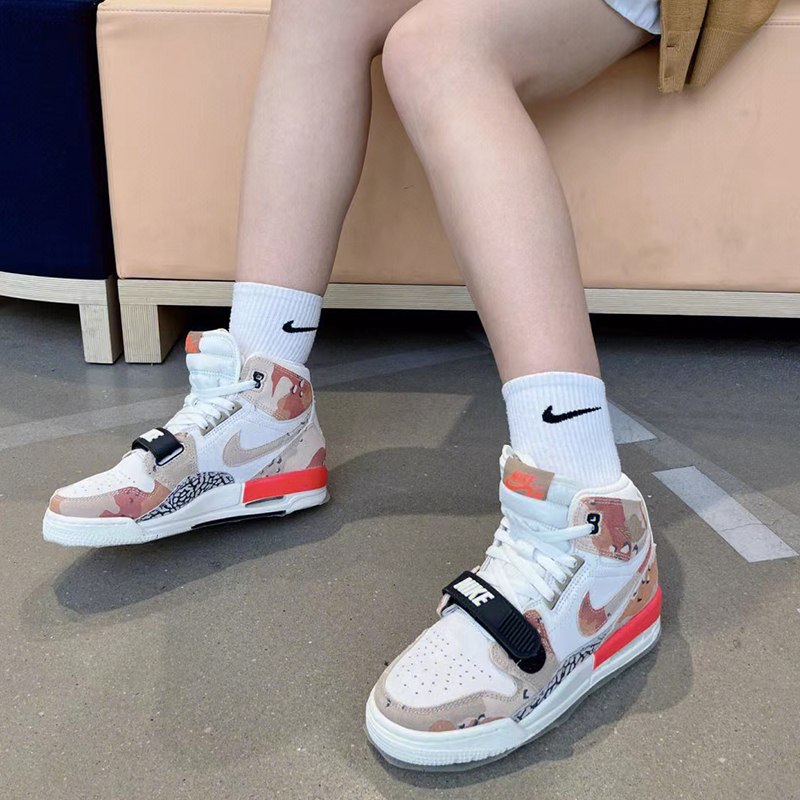 Nike耐克Air Jordan legacy男女同款AJ312高帮篮球板鞋AV3922-126-图2