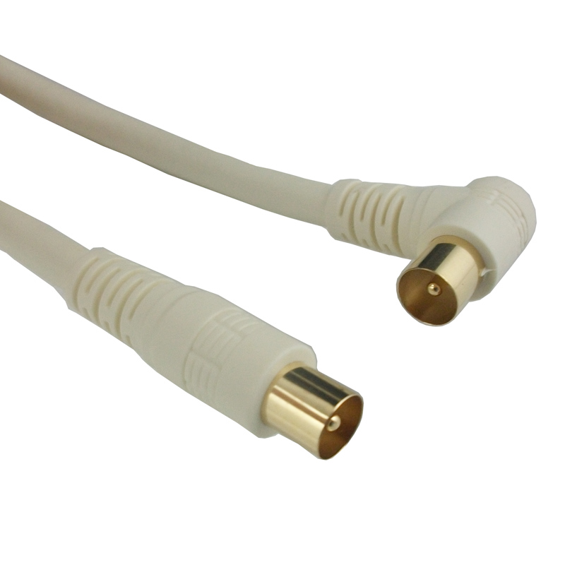 Choseal/秋叶原QS325 电视信号 有线电视线闭路TV线 机顶盒连接线 - 图0