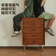 Quanyou Home Retro Bucket Storage Cabinet