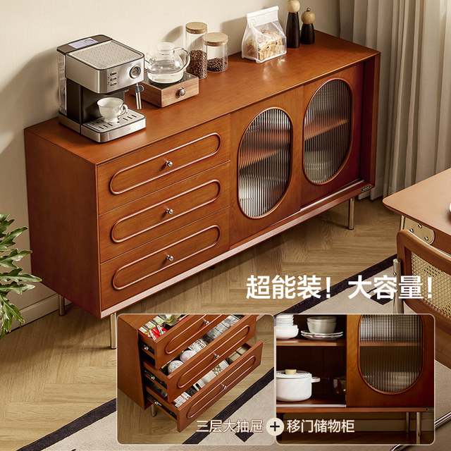 Quanyou Home Medium-old Style Storage and Dining Cabinet