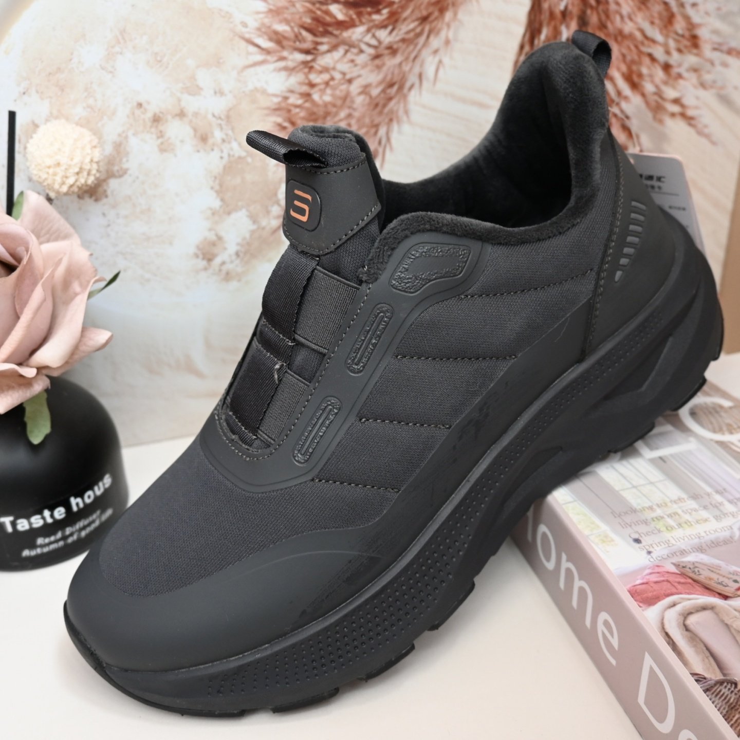 冬季老北京一脚蹬男棉鞋加绒保暖中老年爸爸鞋轻便厚底休闲二棉鞋,淘宝优惠券,粉丝福利购,淘宝优惠卷