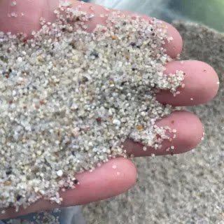海沙圆粒沙质感儿童游乐沙无尘海 质感涂料质感圆 光滑圆润一公斤 - 图0