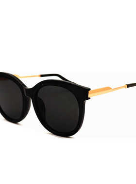 网红新款大框圆脸太阳眼镜韩国