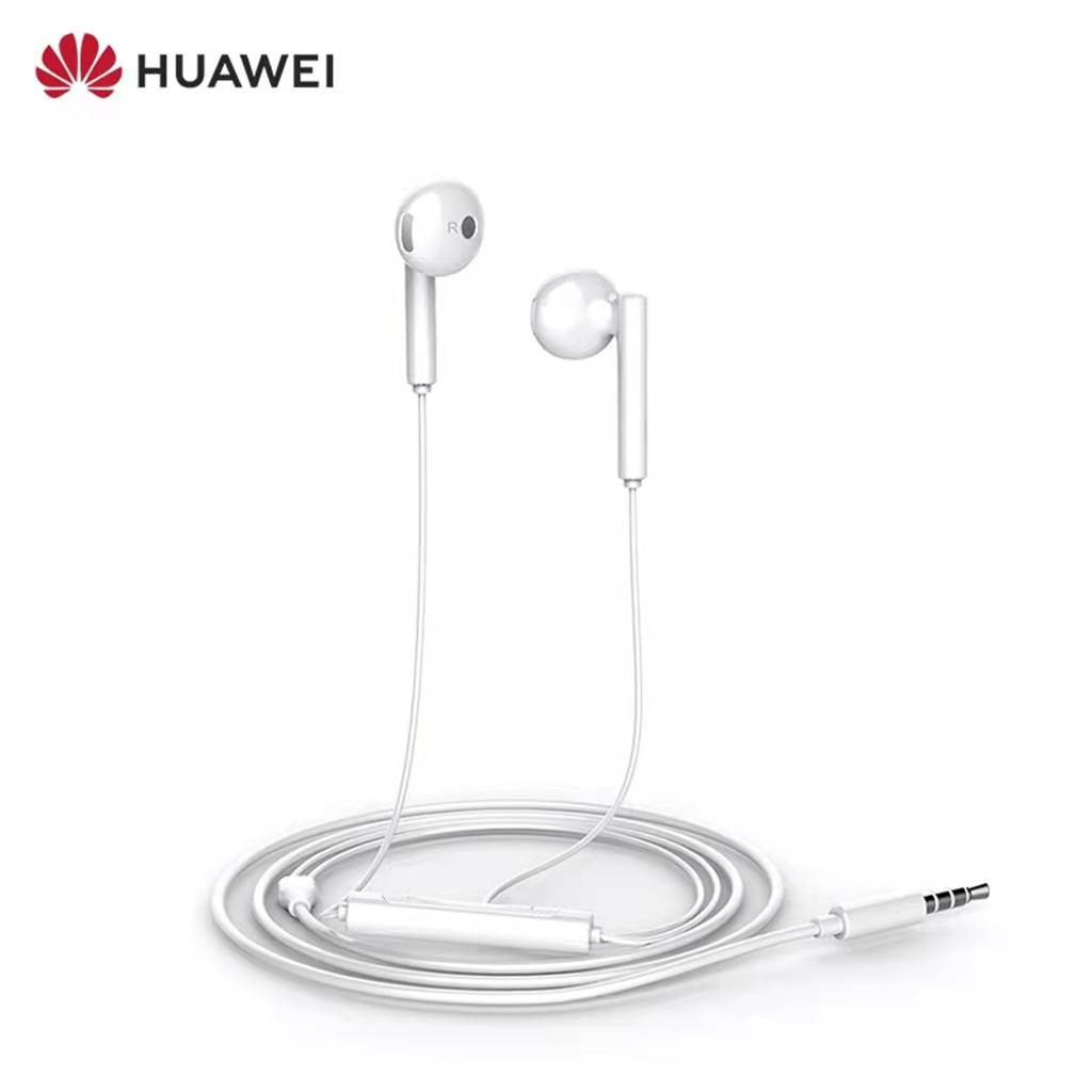 Huawei/华为半入耳式耳机AM115高品质音效佩戴舒适华为原装耳机 - 图0