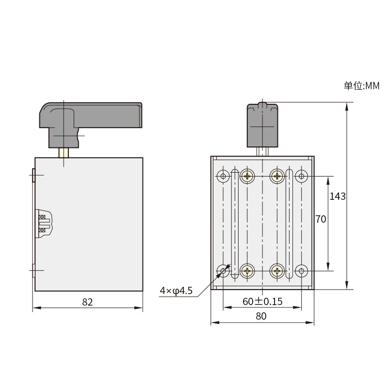 正泰倒顺开关HY2-8三相单相电机和面机正反转转换开关380v 220v-图0