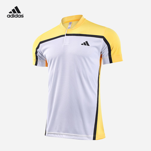 Adidas阿迪达斯网球服男 美网蒂姆兹维列夫透气运动短袖T恤IS8969 - 图3