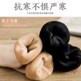 Снежные носки Зимние теплые, анти -безризажирующие, холодные, холодные и бархатные плюс толстый ребенок осенью и зимой, носки на полу, домашние носки, домашние лодыжки росы