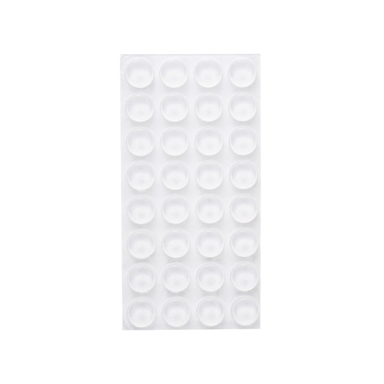 Silicone anti-collision stickers for household door handle pads and rear cabinet doors