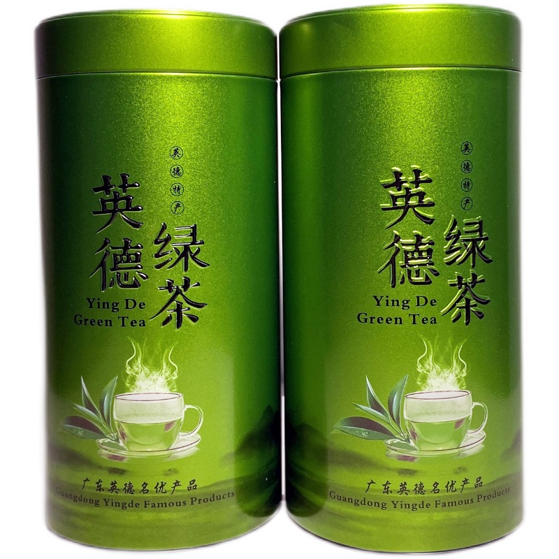 新春茶英德绿茶明前高山云雾茶清香绿茶浓香炒青散装500g罐装送礼