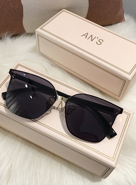 渐变墨镜女高级感防紫外线