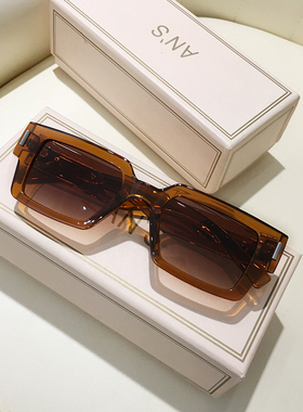 2024新款蓝色茶色高级感痞帅