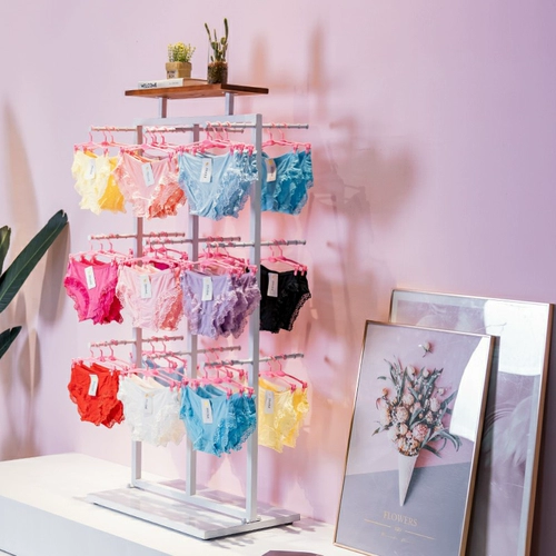 Нижнее белье, универсальный стенд, золотая вешалка