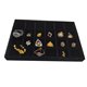 Jewelry tray velvet display box necklace tray ring box earring storage box jewelry display rack display window