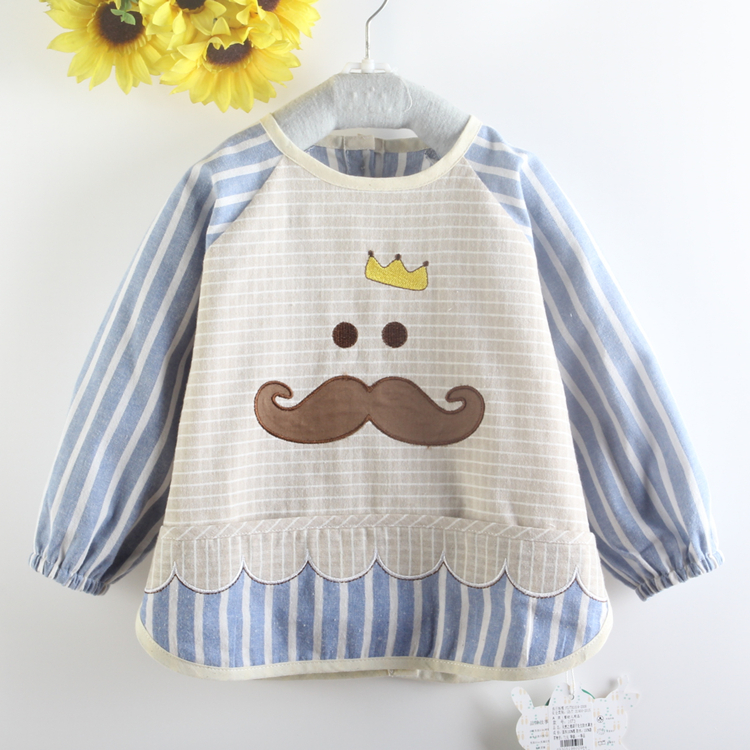 Autumn and winter children's smock waterproof children's protective clothing