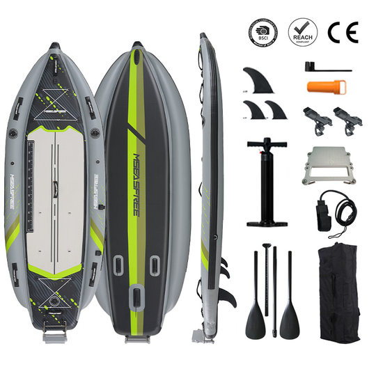 Mseasfree inflatable paddle board paddle board boat