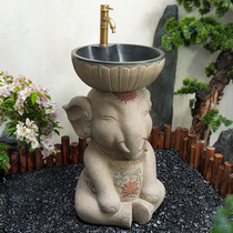 Outdoor Washbasin Patio Outdoor Hand Wash Pool Terrace Basin Terrace Basin Balcony Washstand Garden Mop Pool Elephant Sink