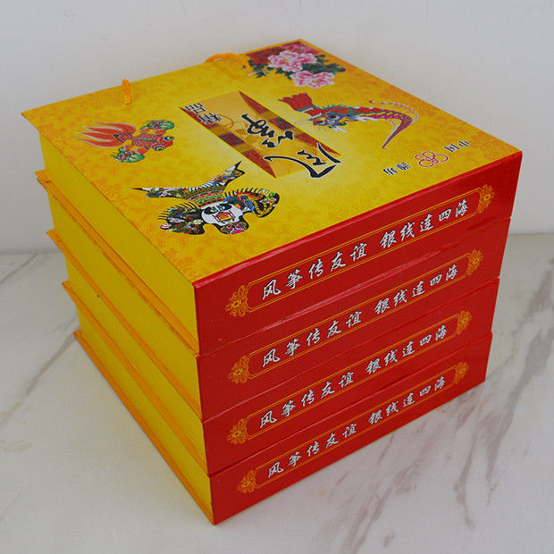 潍坊风筝工艺品礼盒传统沙燕观赏精品镜框摆件中国风礼物标本模型 - 图1