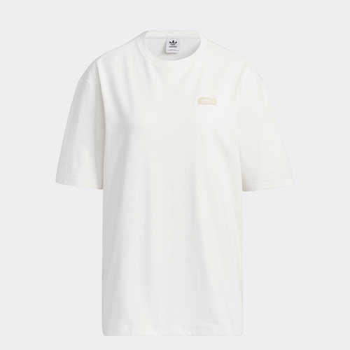 Adidas/阿迪达斯正品三叶草夏新款女子印花运动T恤IK8614 - 图1