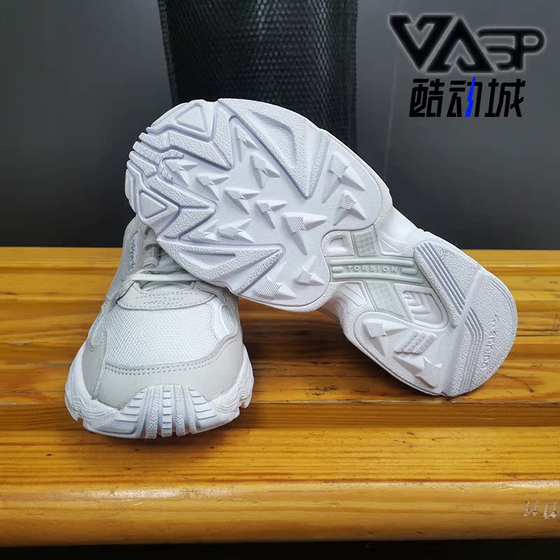 Adidas/阿迪达斯正品新款三叶草女子Falcon老爹运动休闲鞋B28128 - 图2