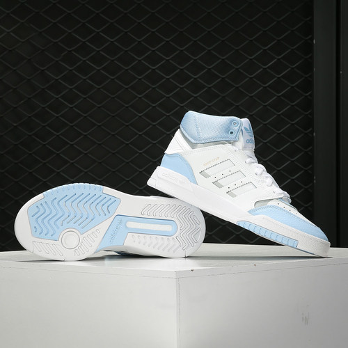 Adidas/阿迪达斯正品  秋季新款男女中帮经典休闲板鞋 EE6535 - 图0
