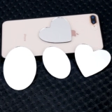 Зеркало, объектив, реалистичный чехол для телефона, кремовый набор материалов, барсетка, DIY