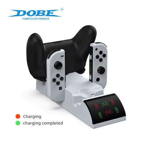 DOBE原装SWITCH手柄充电座 NS主机OLED JOYCON座充 PRO充电器配件 - 图1