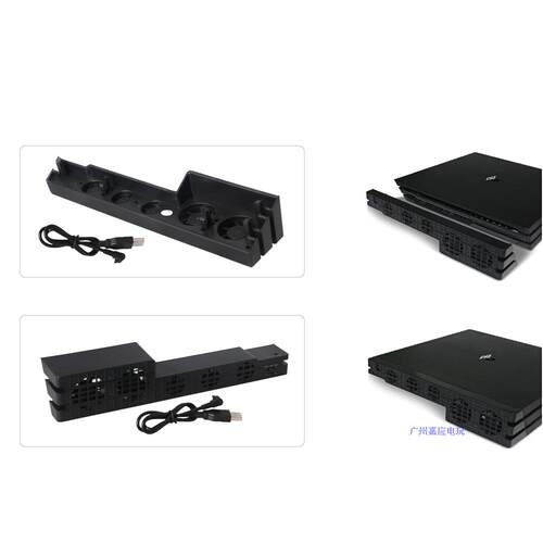 DOBE原装 PS4 PRO散热风扇 pro主机温控风扇 支架 PS4散热器 配件 - 图1