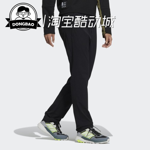 9月Adidas/阿迪达斯SOFTSHELL PANTS n男子运动裤H13798 - 图1